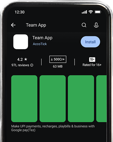 Team Mobile App Interface
